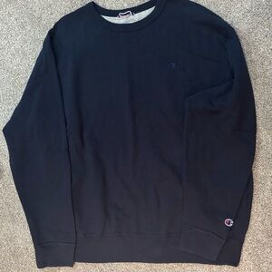 Champion Men's Dark Blue Crewneck Sweater